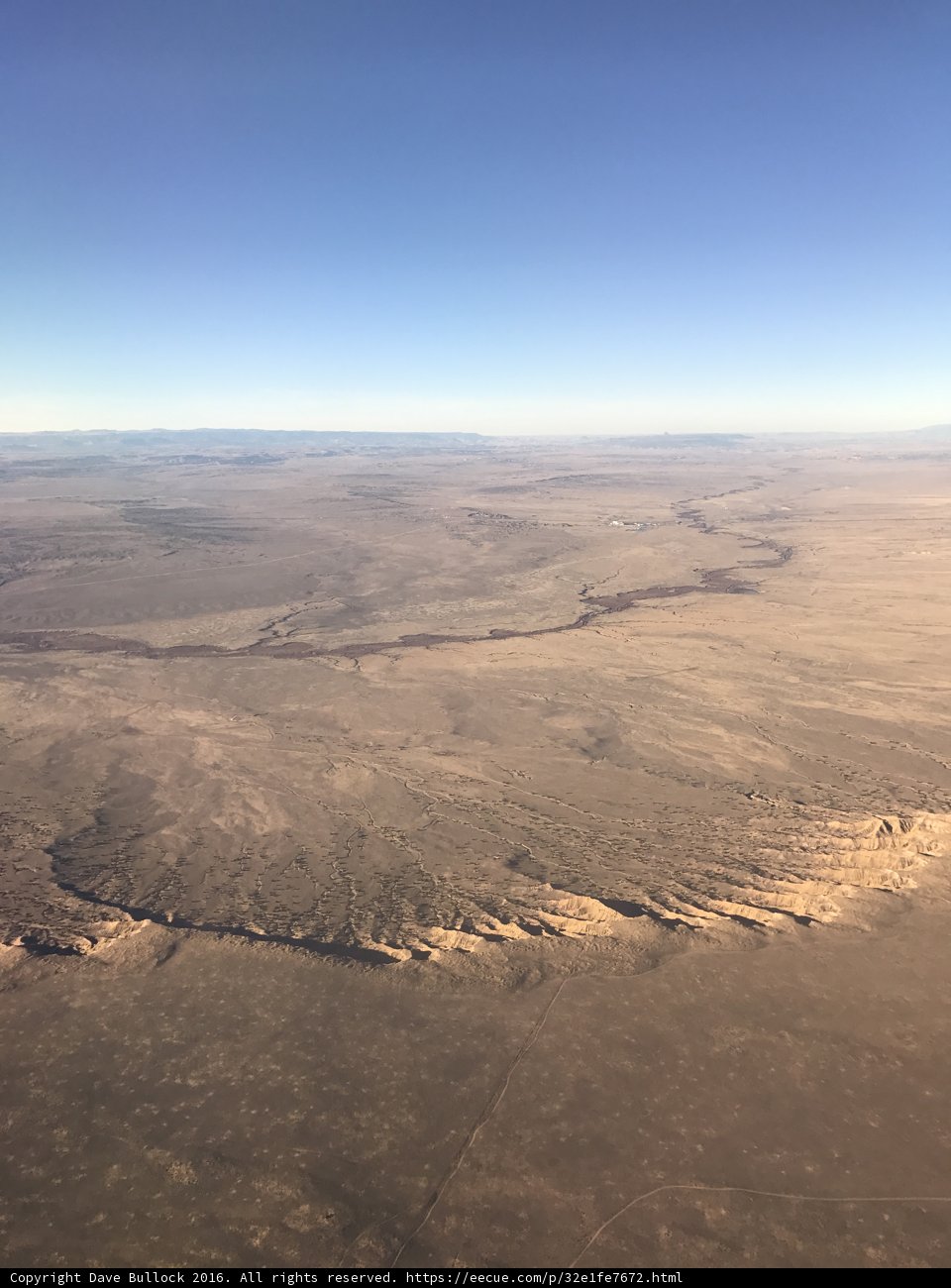 Majestic Desert Landscape from Above