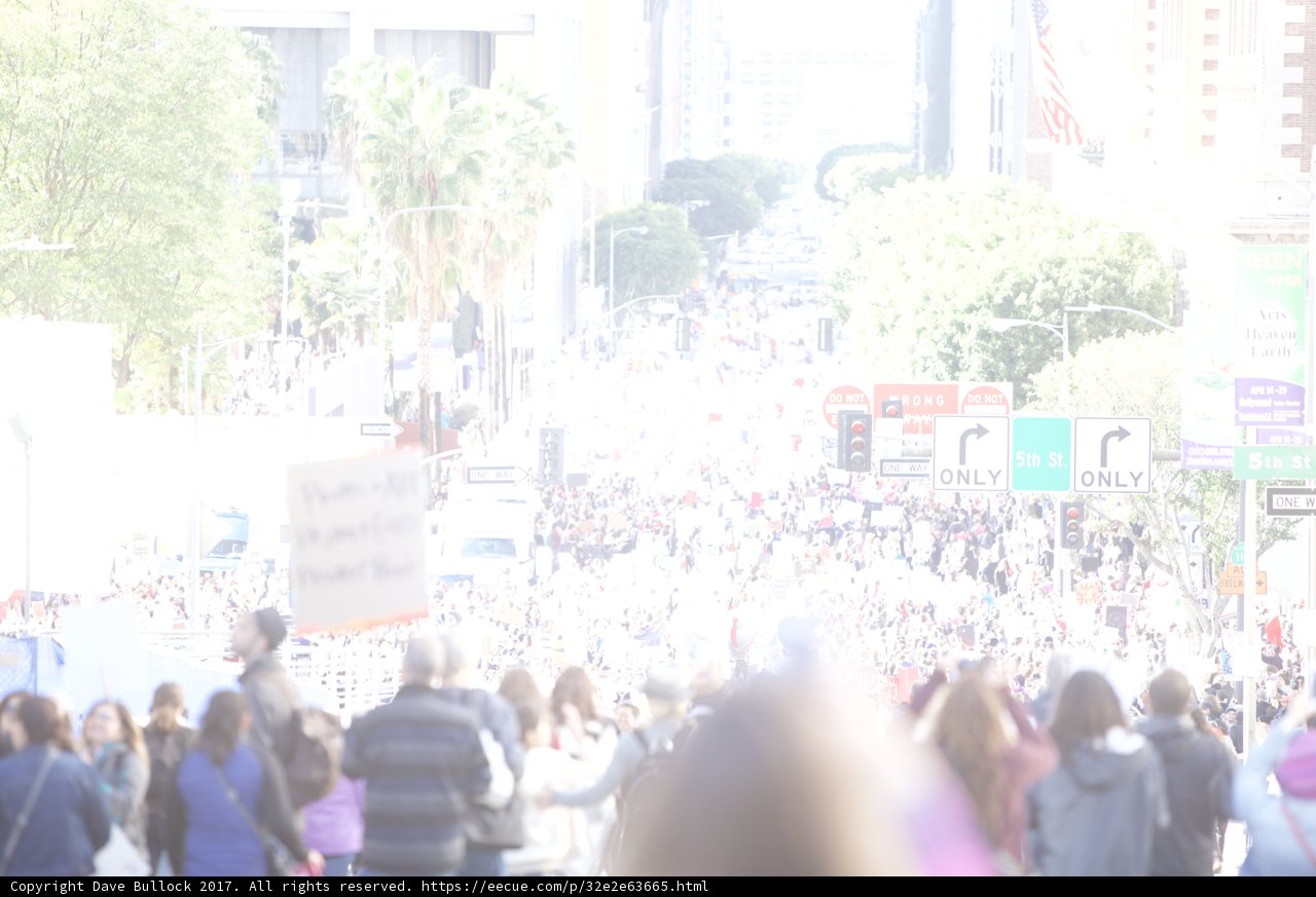 Women's March in Los Angeles