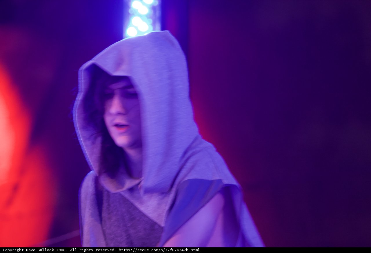 Hooded and Ready to Perform