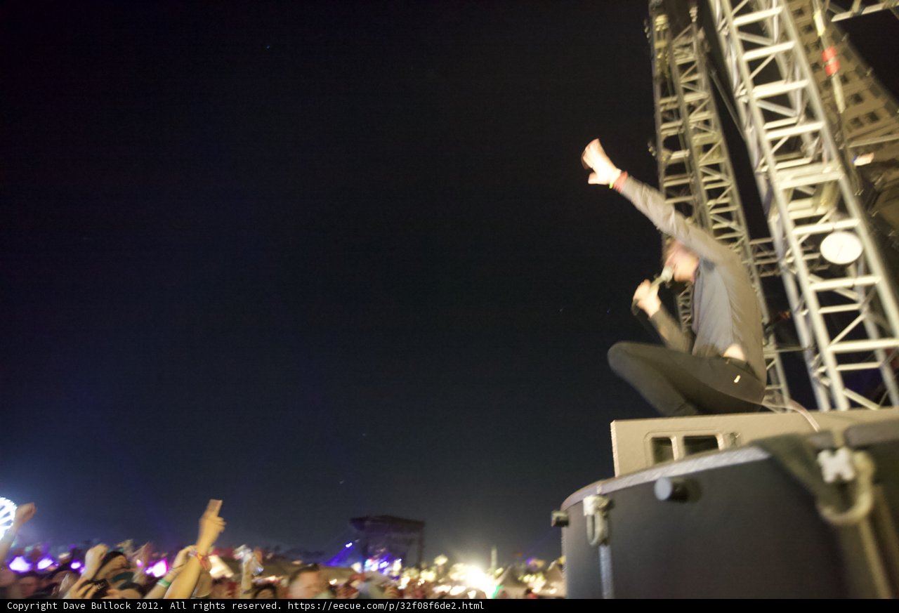 Captivating Performance under the Glow of Night Sky