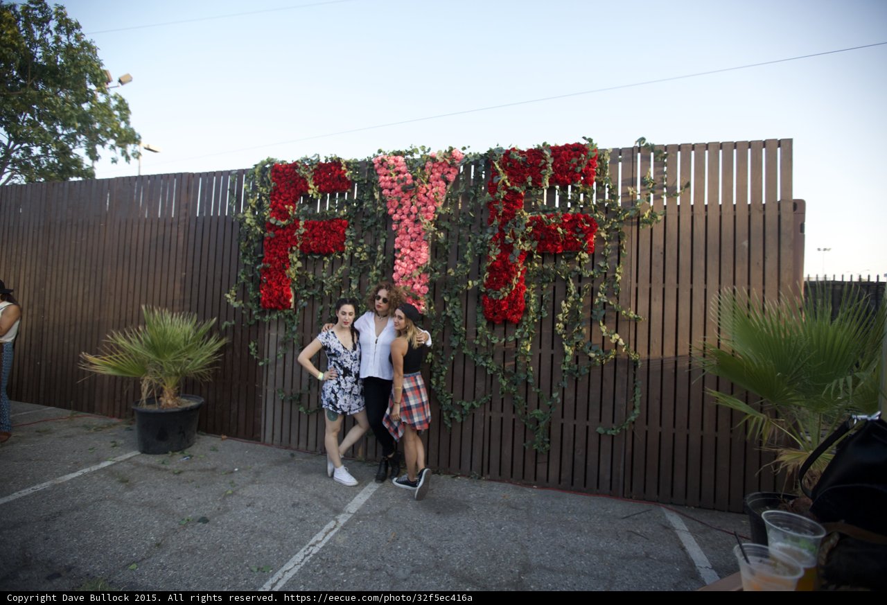 Three Friends Rose Wall