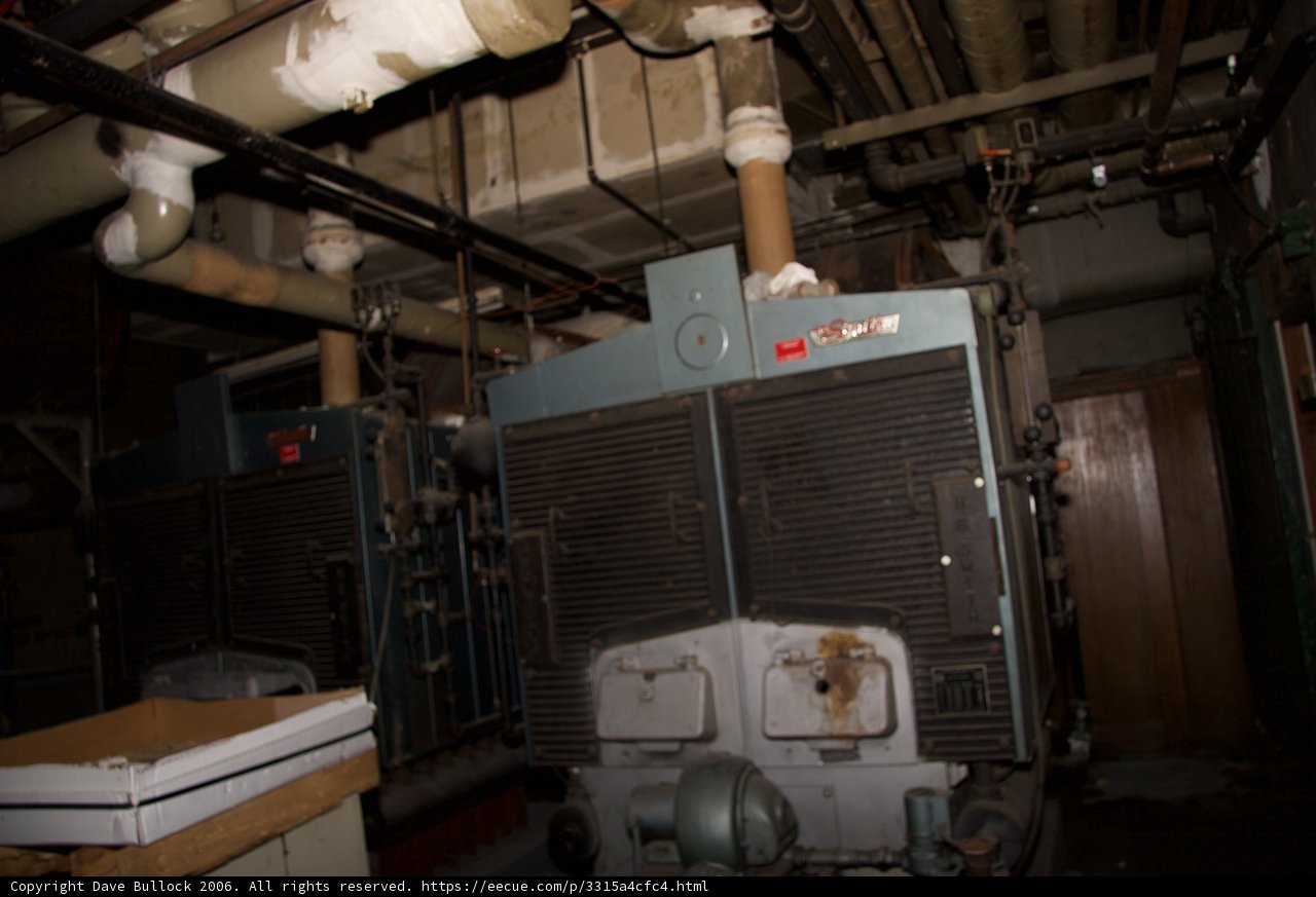 Industrial Firebox in a 2006 Factory