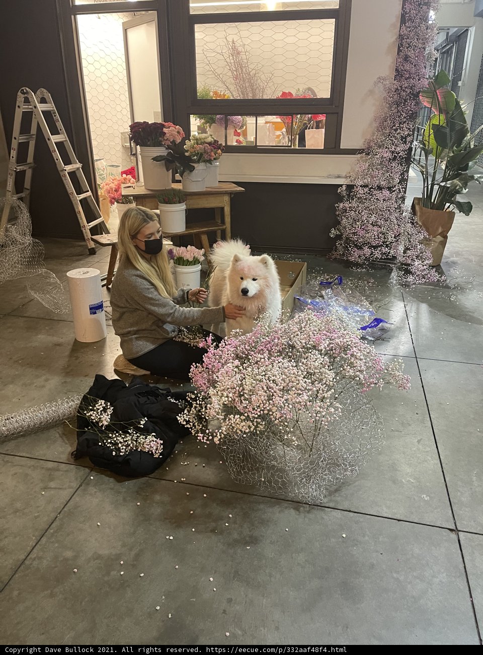 Flower Arrangement at the Ferry Building