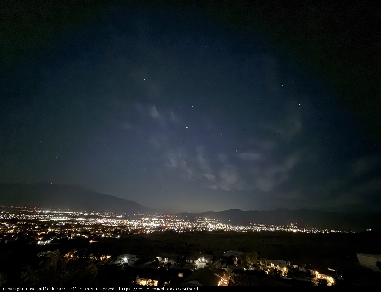 Starry Night Over Desert Hot Springs