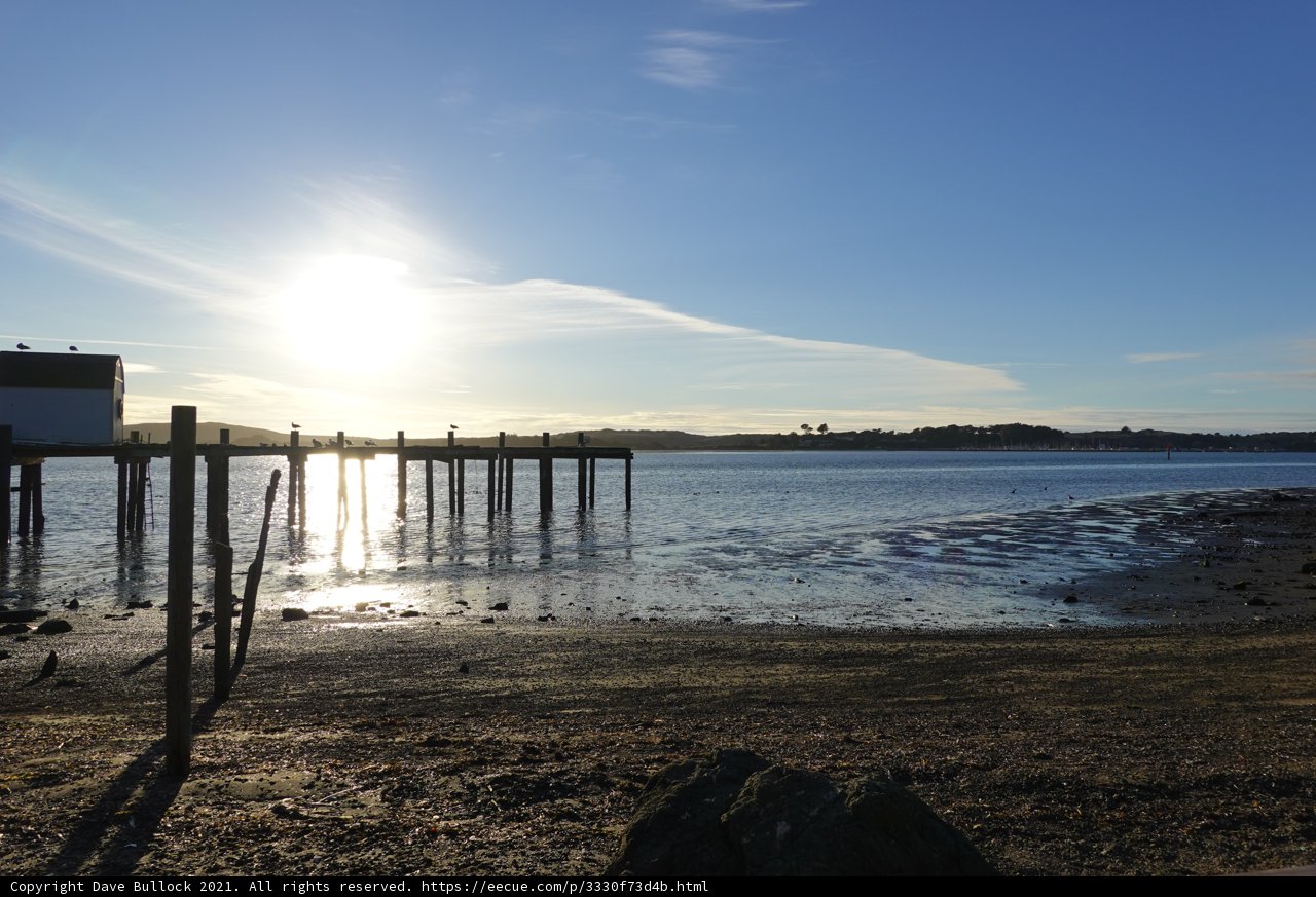 Tranquil Waters and Pier