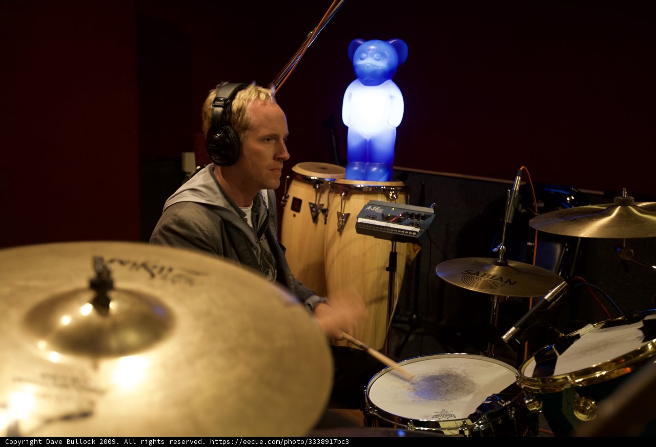 Josh Freese Rocks the Studio
