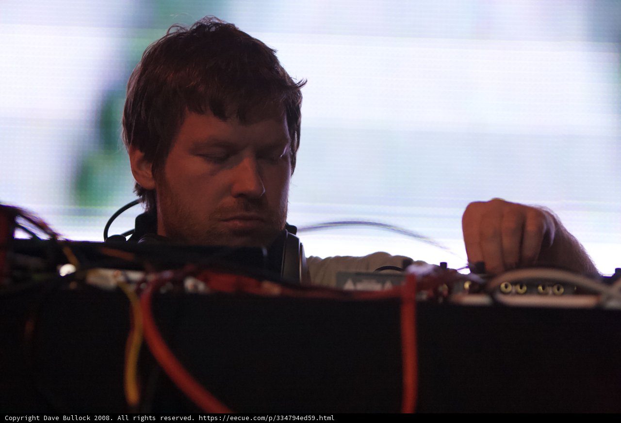Aphex Twin Spins the Crowd into a Frenzy