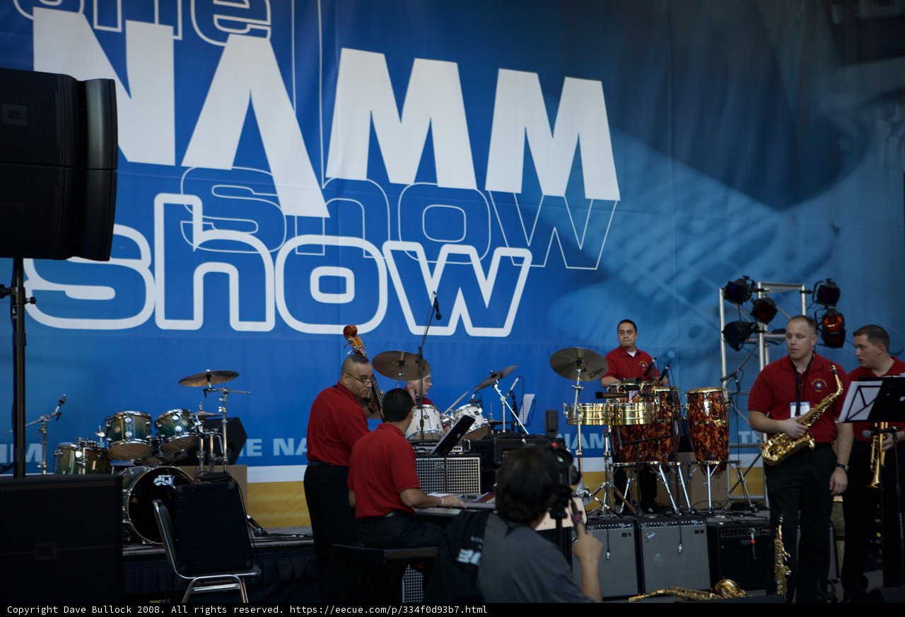 Music Band's Crowded Concert