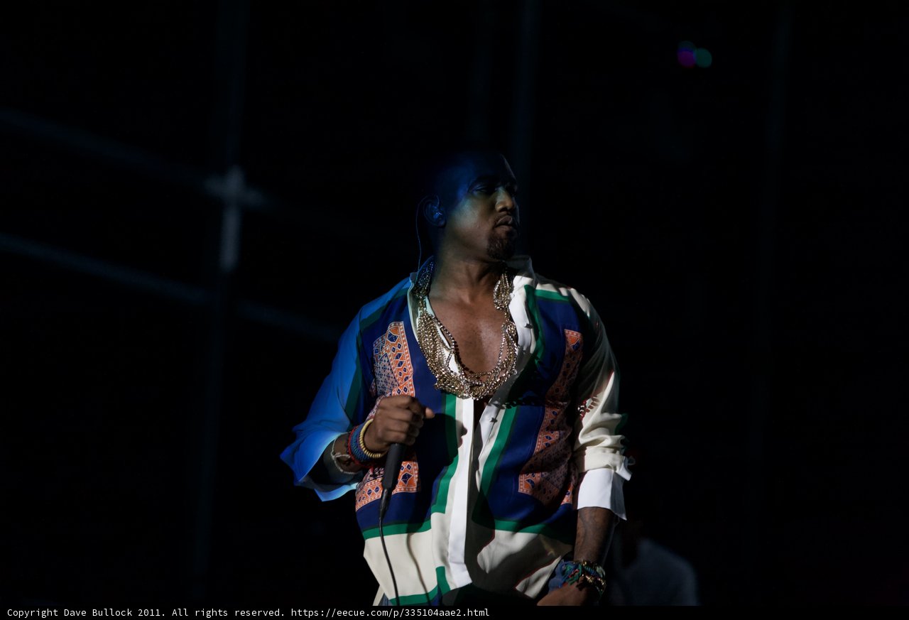 Kanye West Rocks the Stage in Bold Fashion