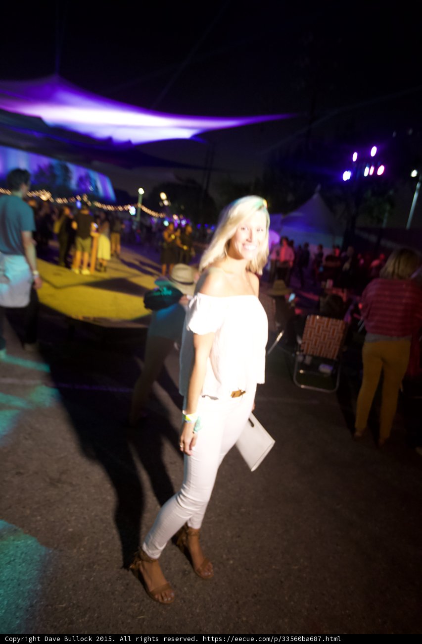 Blonde Woman Walking Away