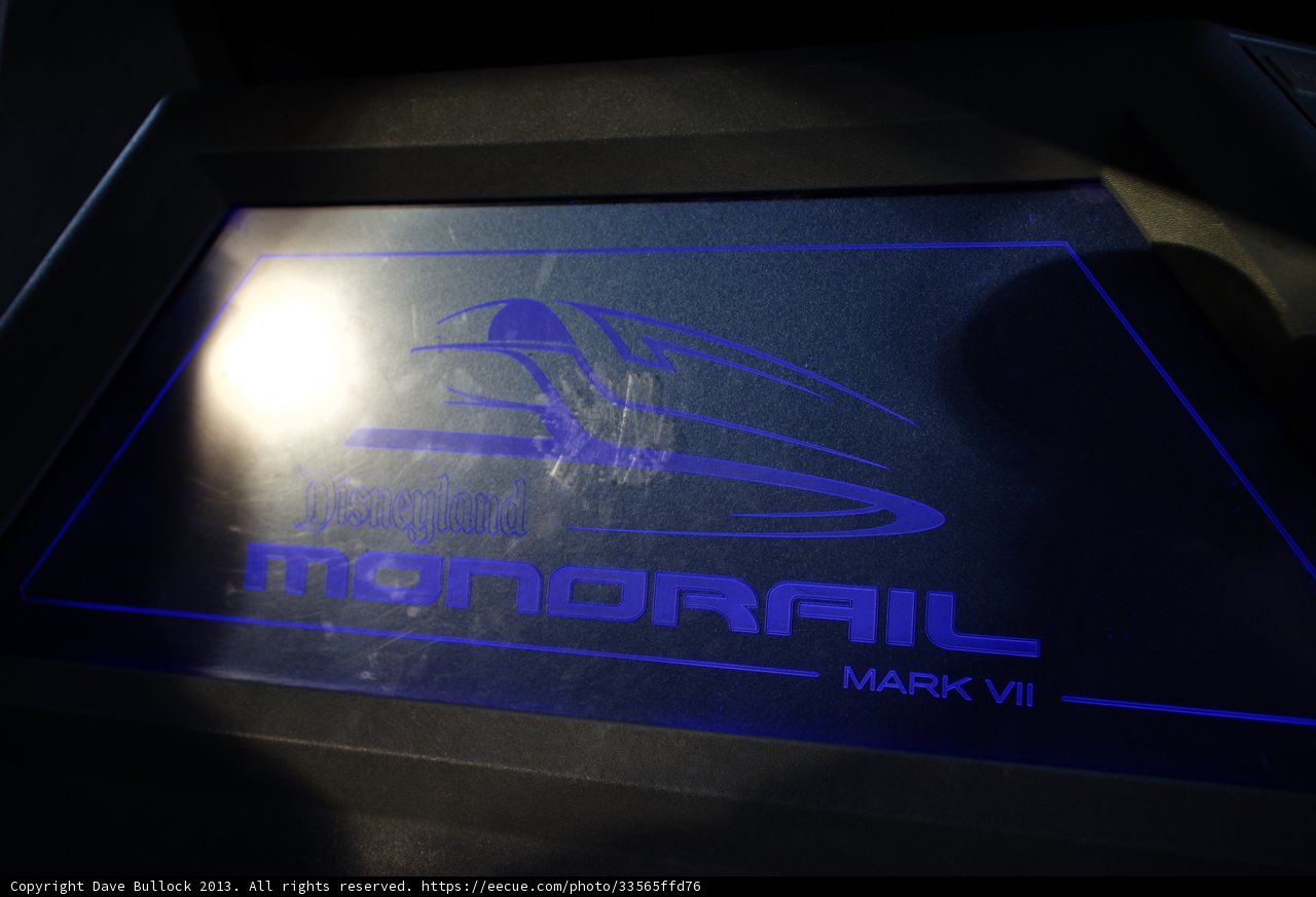 Illuminated Monorail Screen
