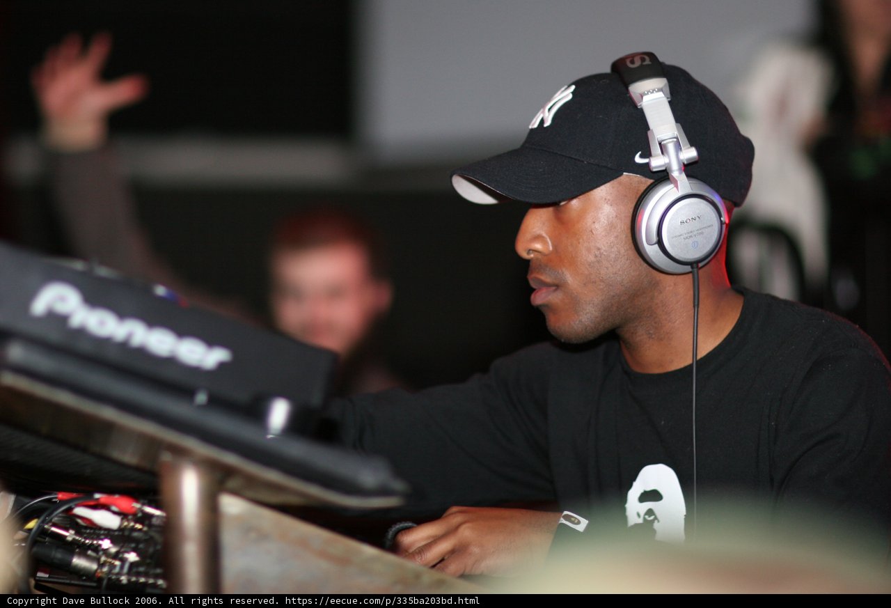 The Deejay in Black