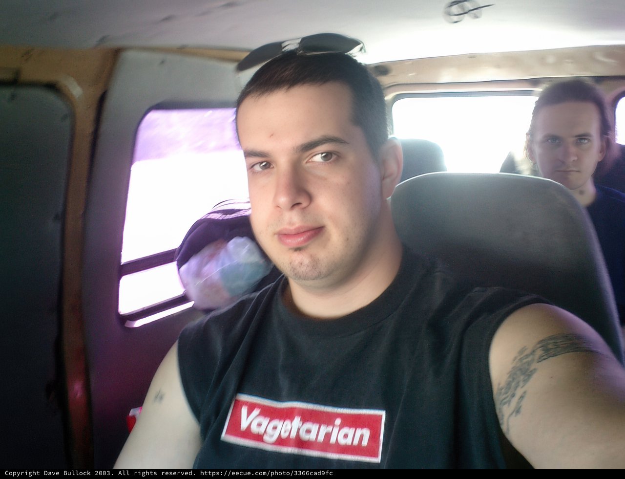 Van Selfie with Company