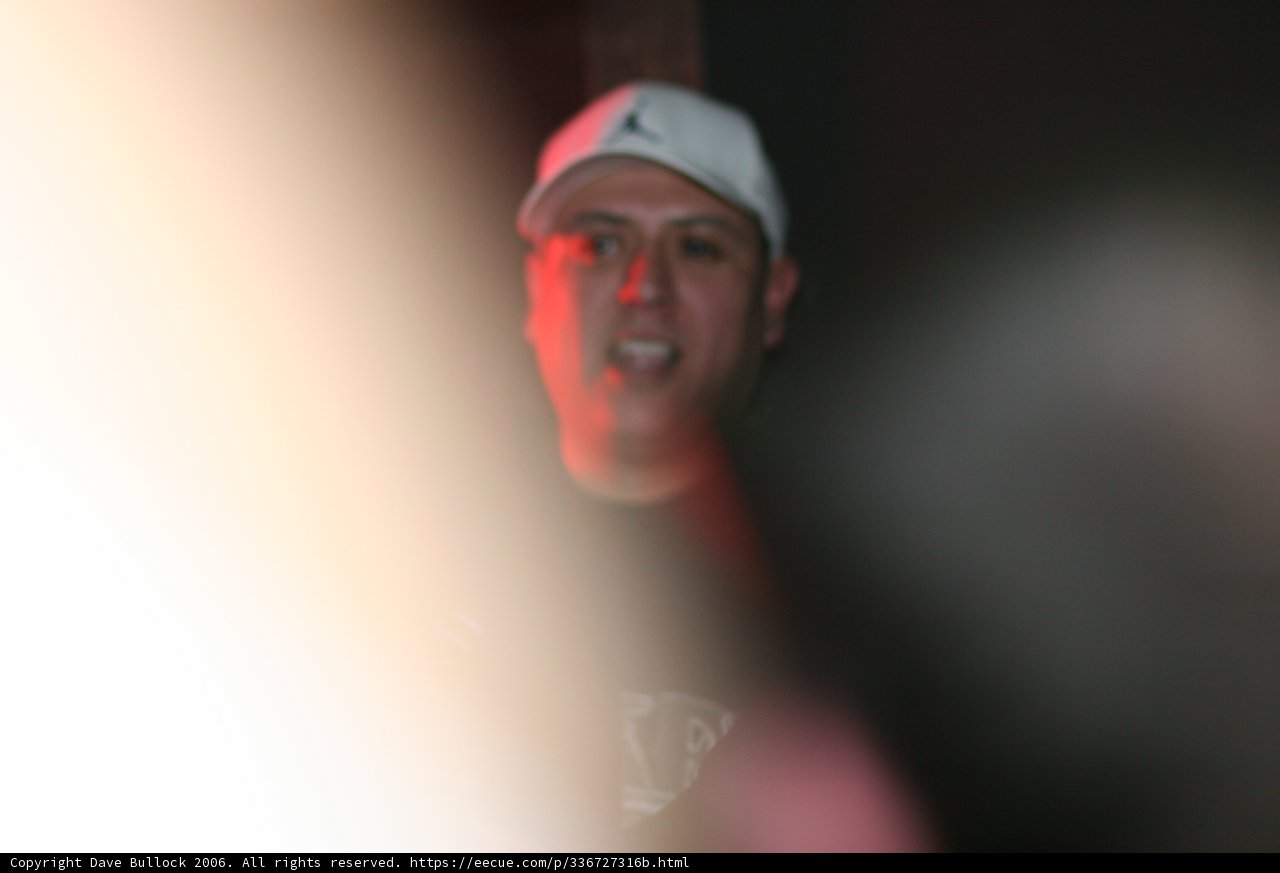 Cool and Confident in his Baseball Cap
