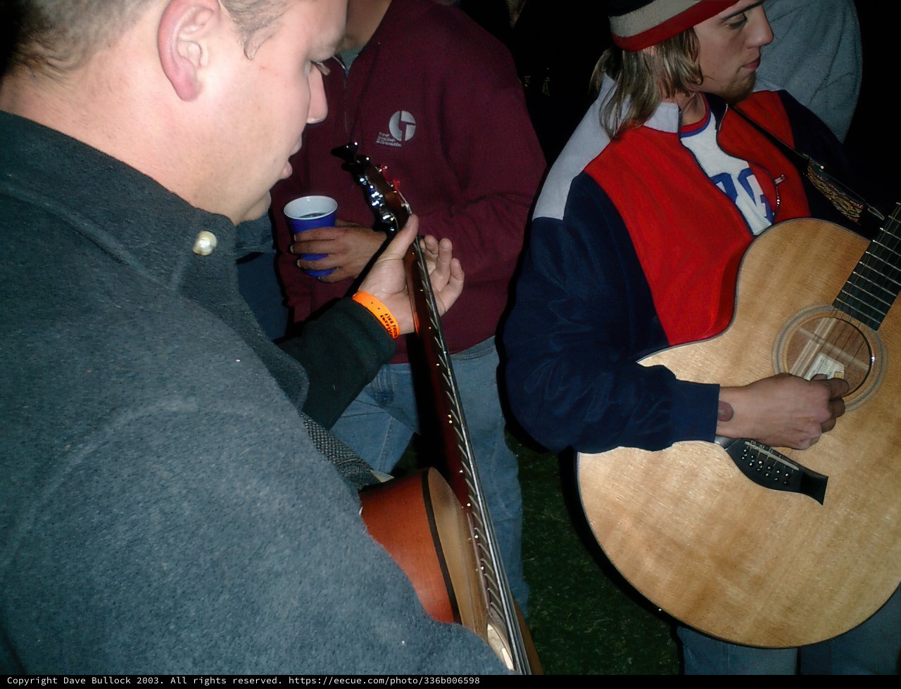 Rafael Cardoso Playing Two Guitars at Coachella