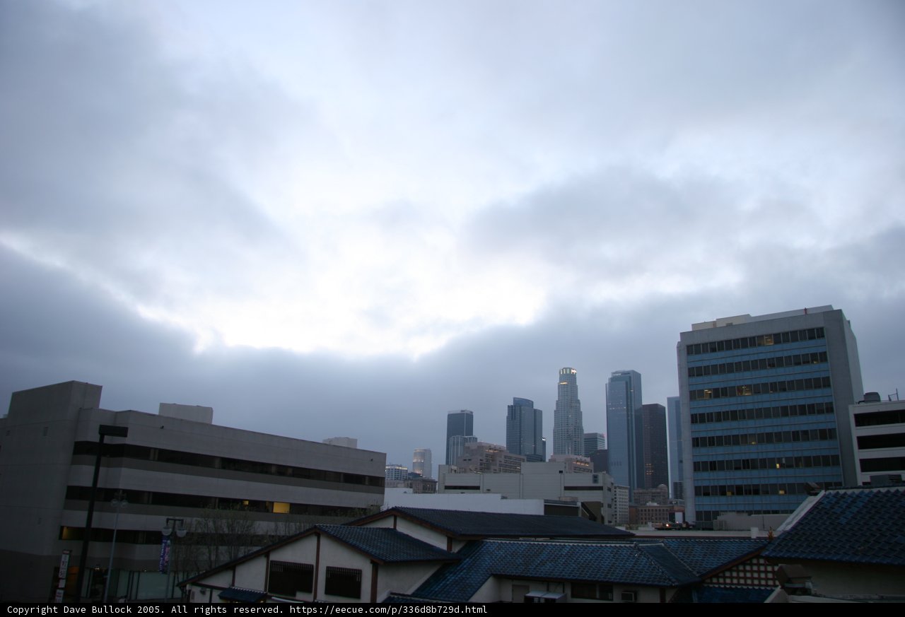 Cloudy Skyline in Metropolis