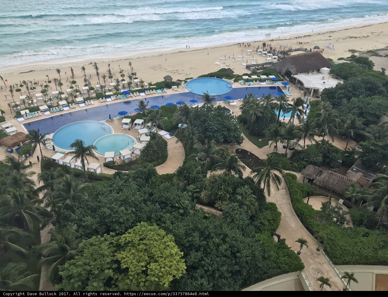 Aerial View of Summer Fun at the Resort