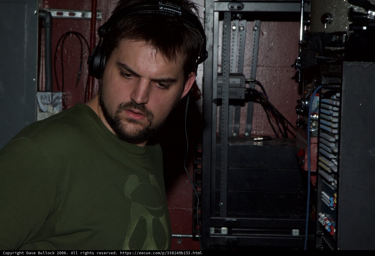 Ryan K Rocks Out with Corded Headphones