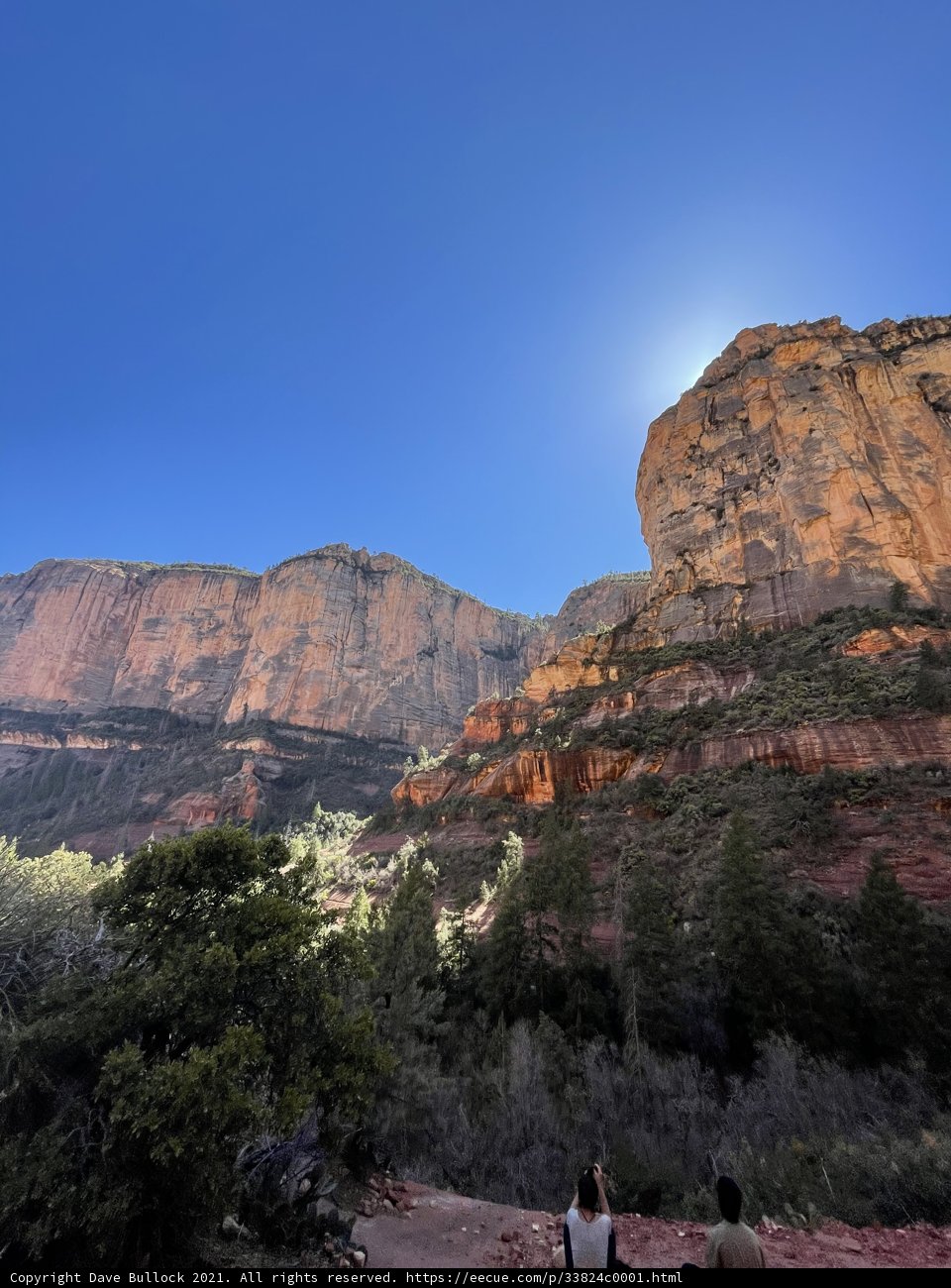 Sunrise at Zion National Park
