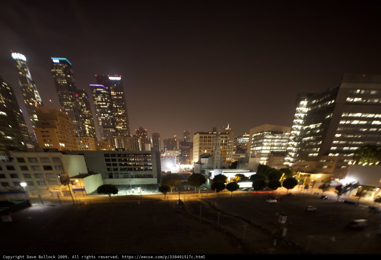 Glittering Metropolis at Night