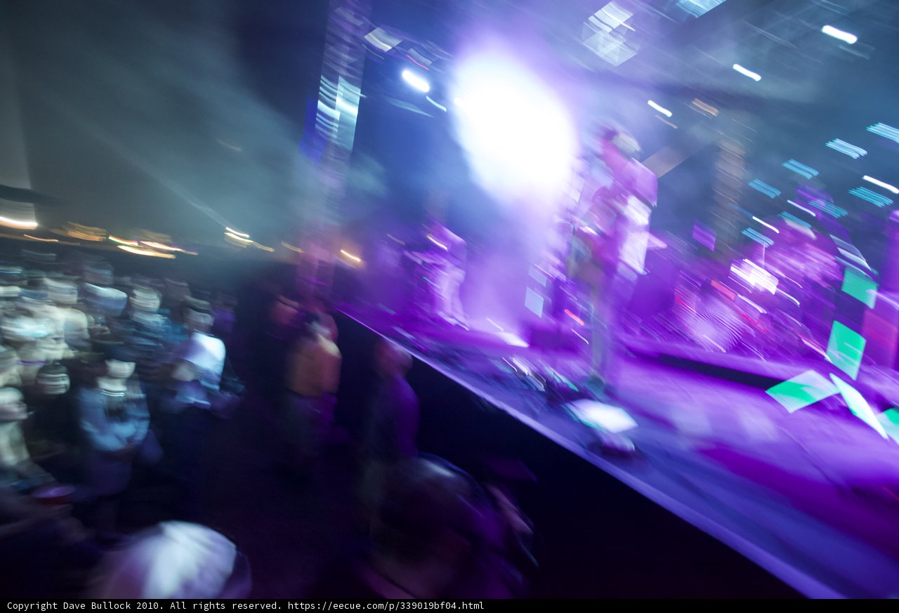 Blurry Performance Under the Club Lights