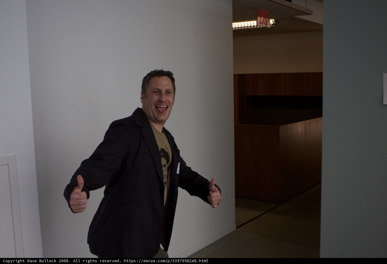 Thumbs Up in Formal Wear