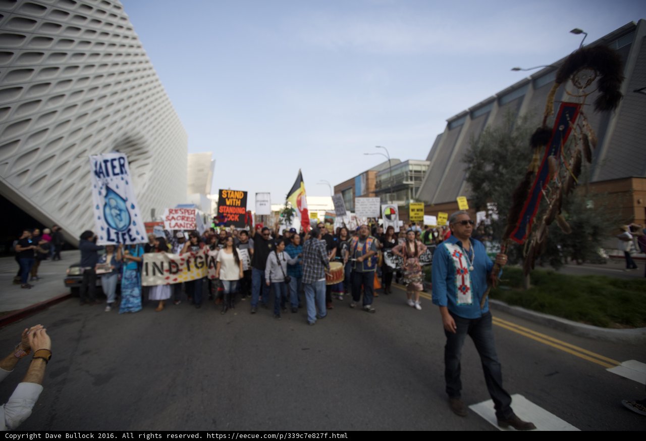 Pre-Coachella Protesters Take to the Streets