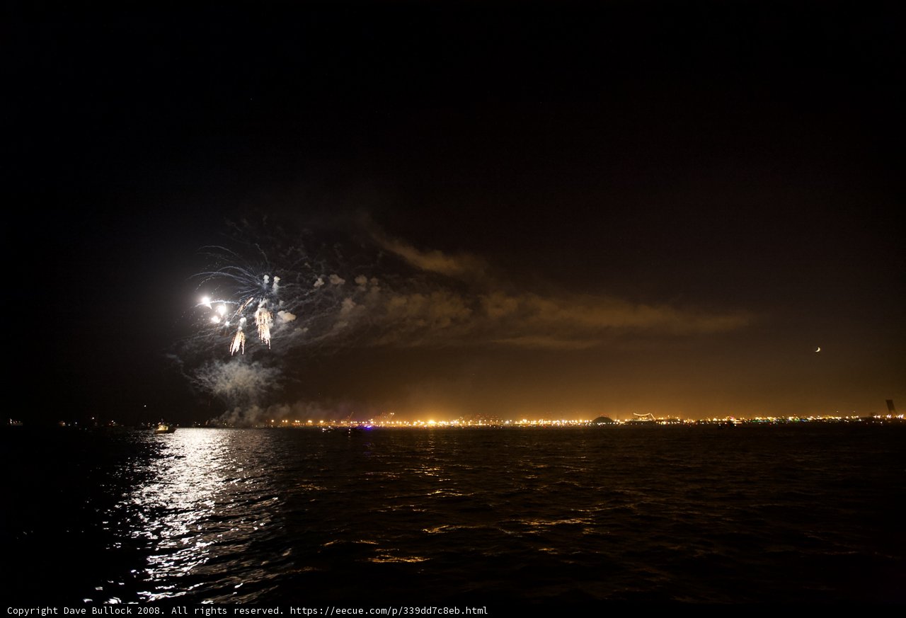 Fireworks Spectacular over the Lake