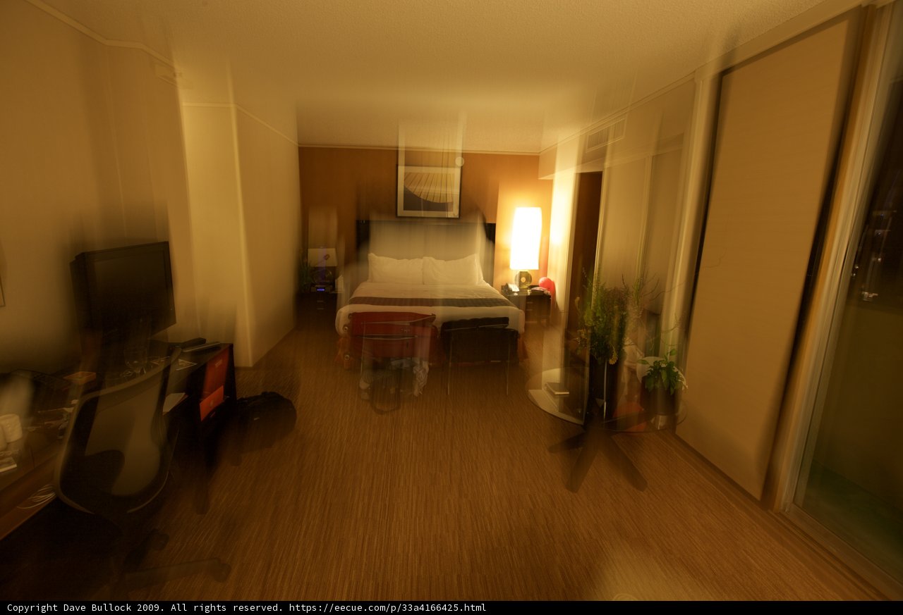 Blurry Bedroom Scene