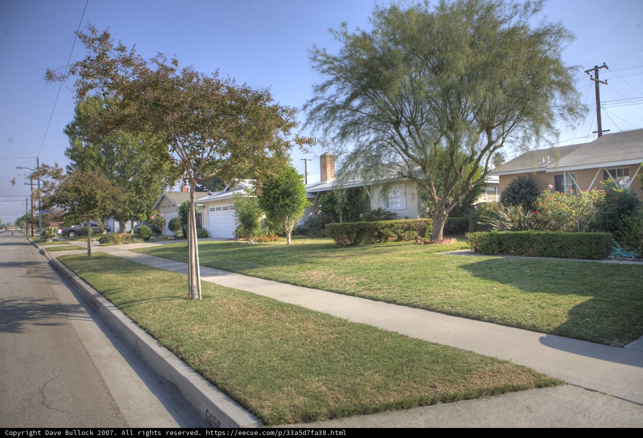 A Suburban Scene