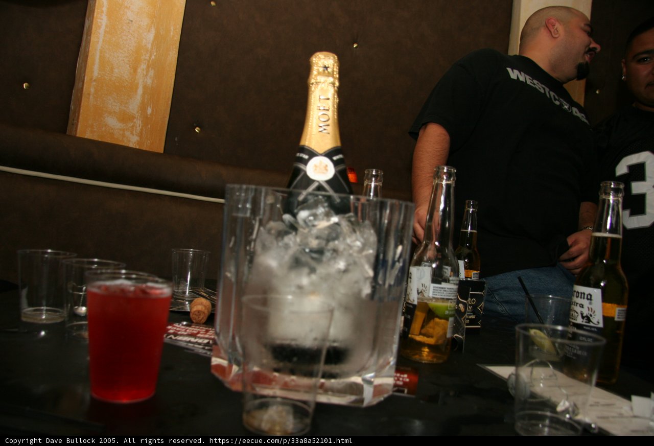 Celebrating with Champagne