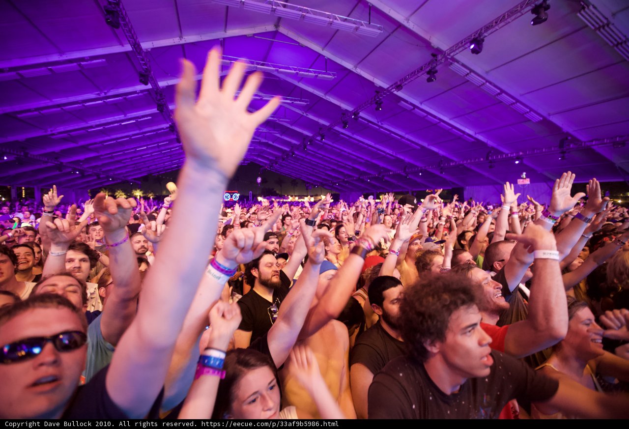 Coachella Crowd Goes Wild