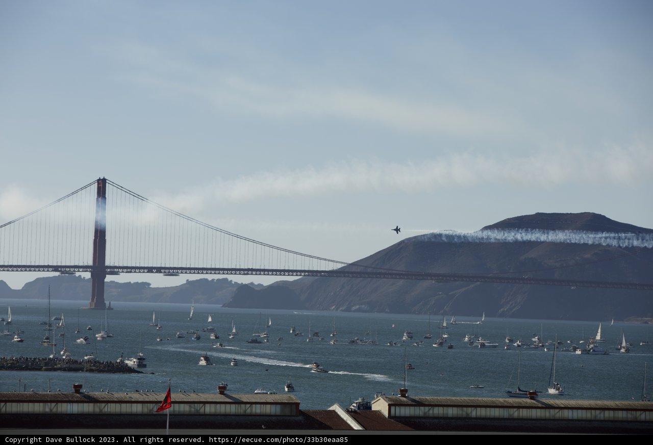 Bridging the Heights: A Fleeting Moment at Fleet Week 2023