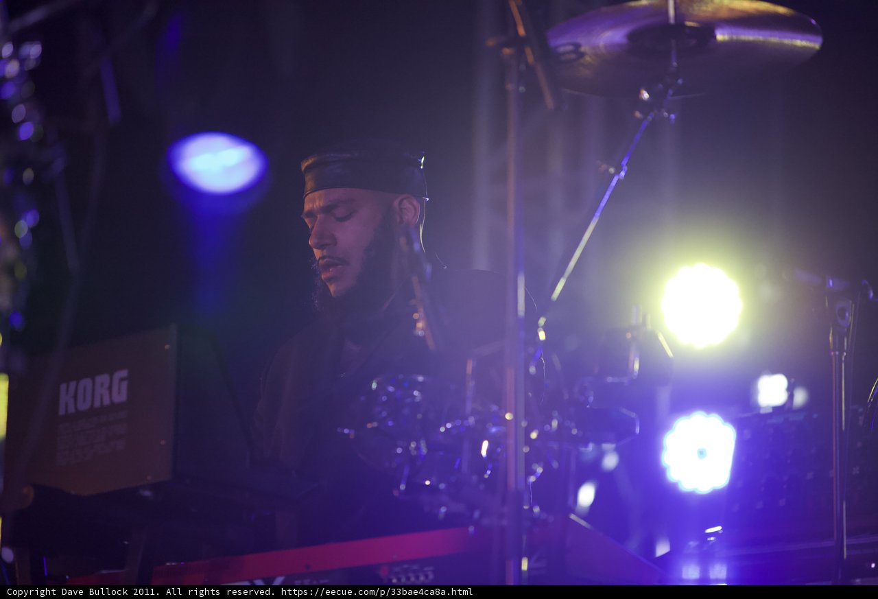 Spotlit Musician