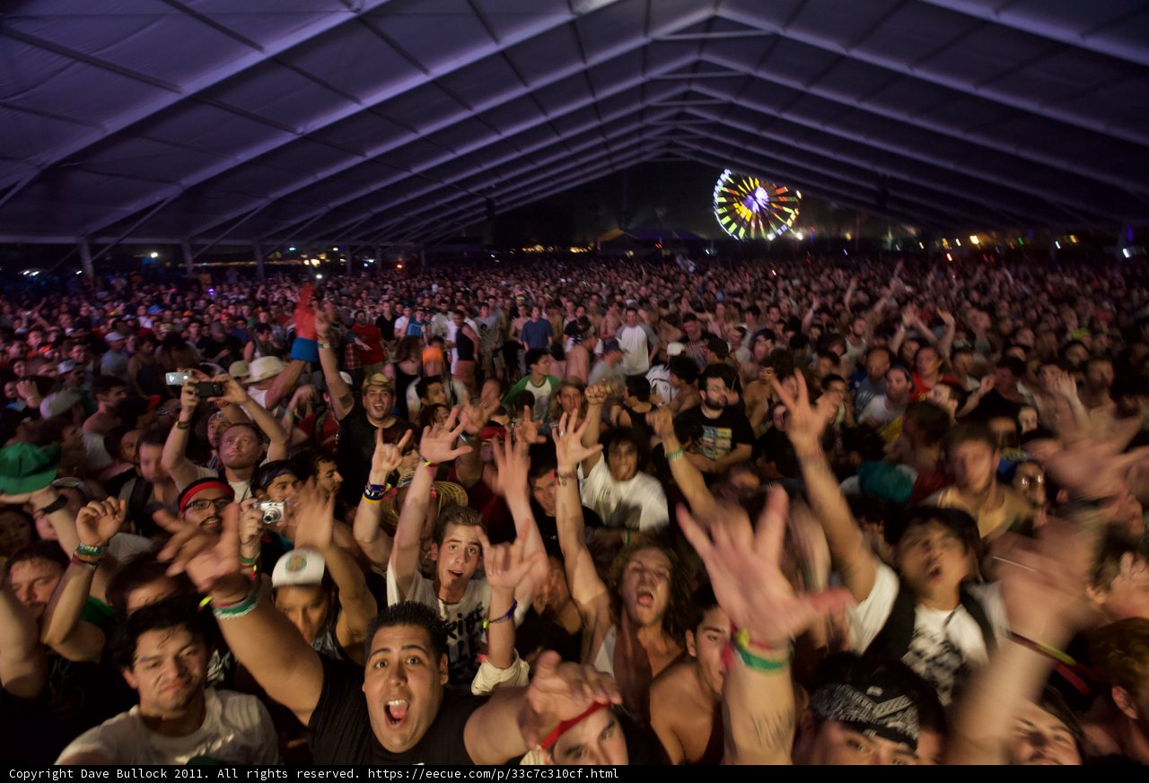 Coachella 2011 Crowd Goes Wild