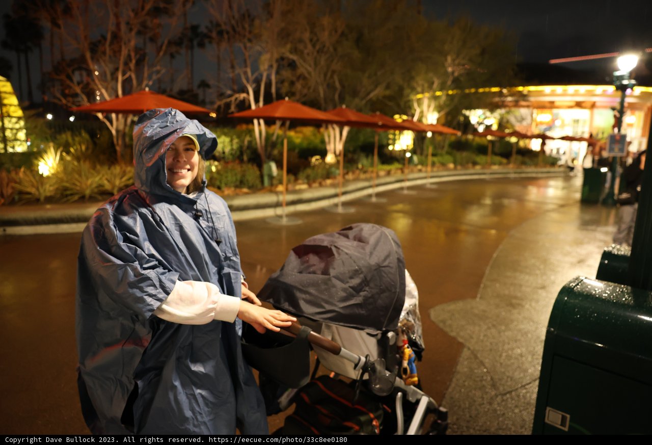 Rainy Day at Disneyland