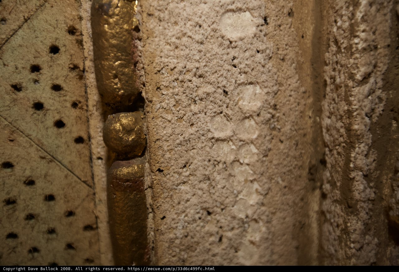 Wilshire Temple's Weathered Wall