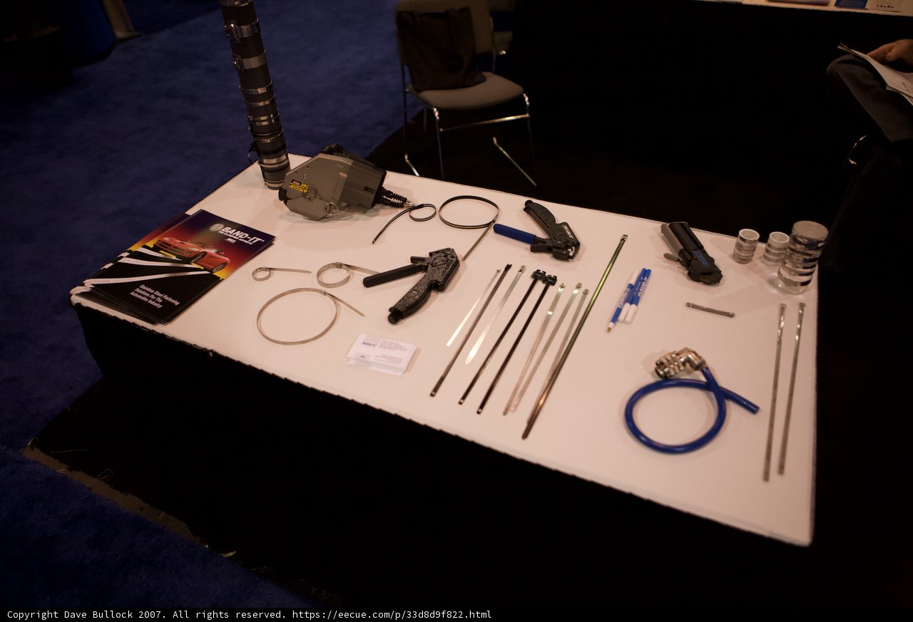 Tools and Equipment on Furniture Table
