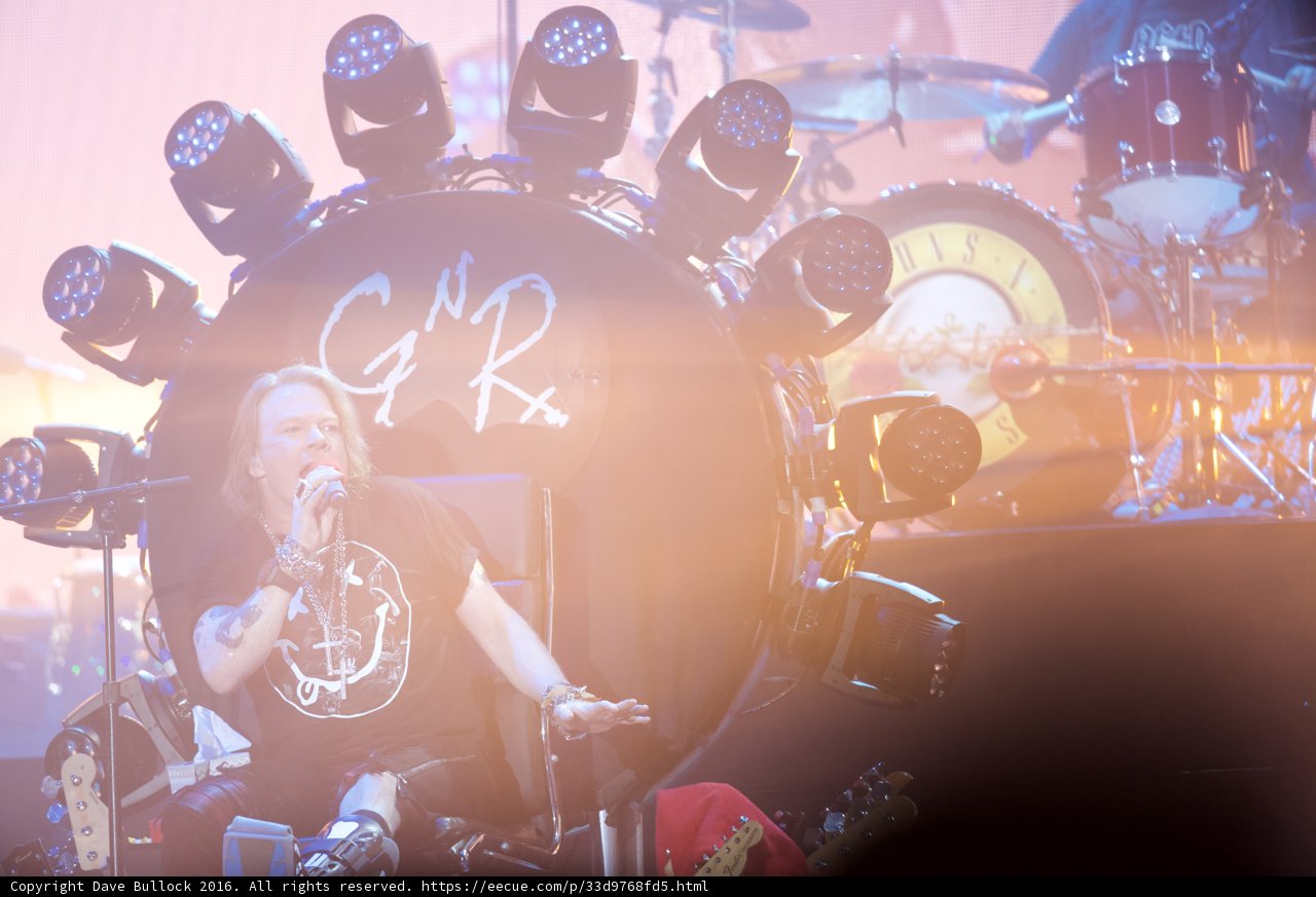 Axl Rose Takes the Stage at Coachella