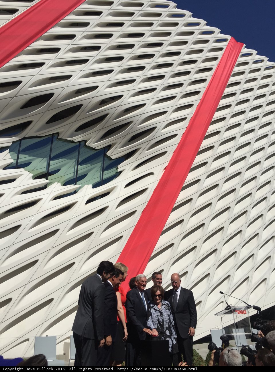 Grand Opening of The Broad Office Building