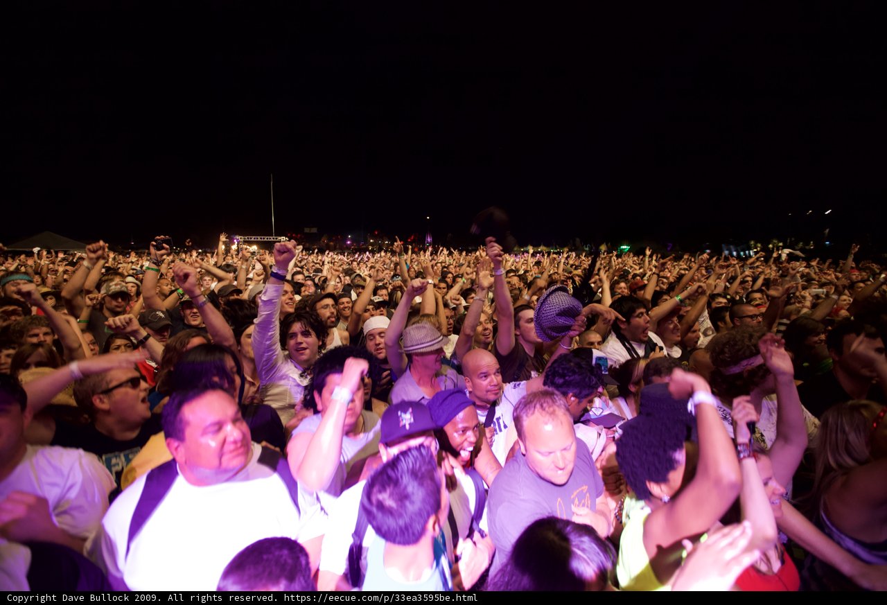 High Energy Crowd at Coachella 2009