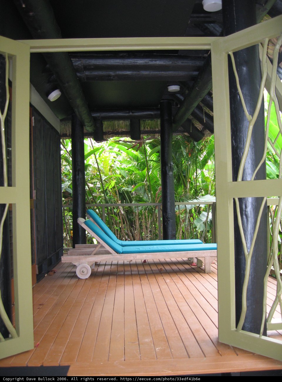 A Cozy Room with a View from the Deck