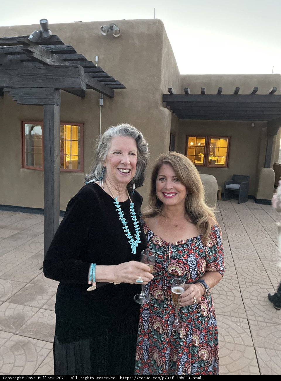 Evening Toast on the Patio