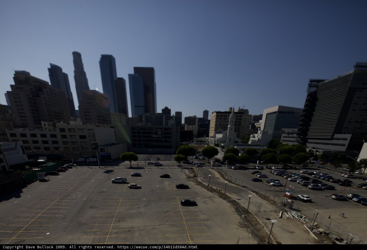 Urban Intersection Parking Lot