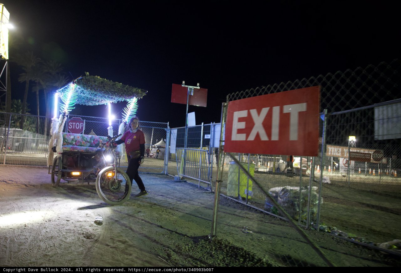 Night Ride at Coachella