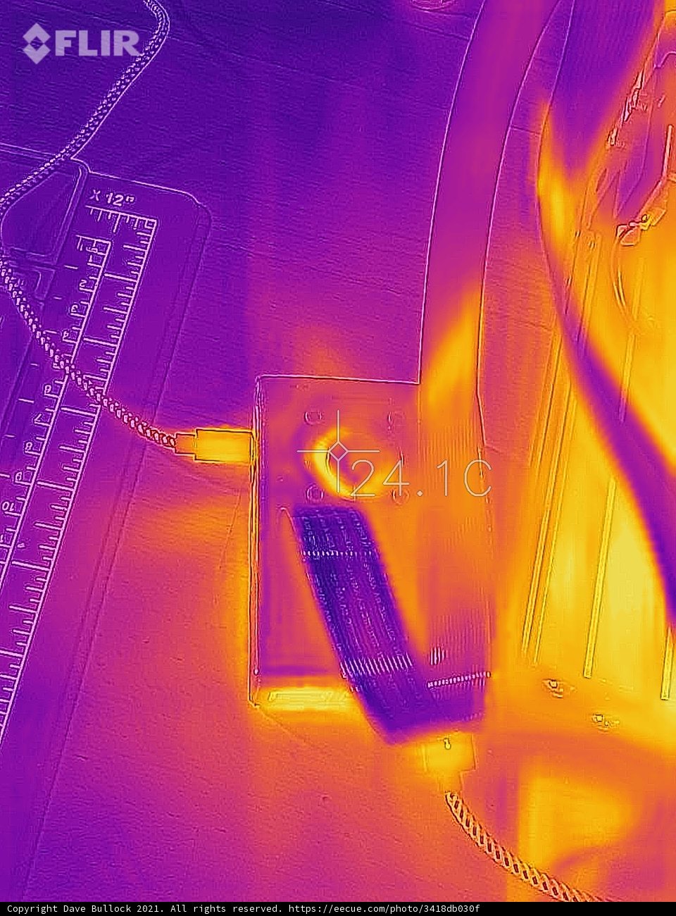 Thermal Imaging of Electronic Circuit Board Components