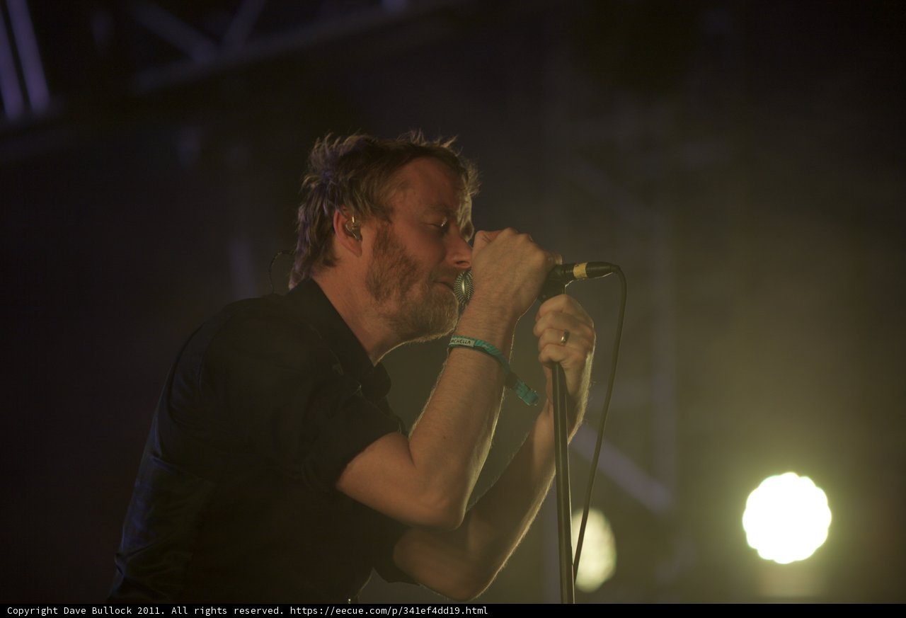 Matt Berninger rocks Coachella's Sunday stage
