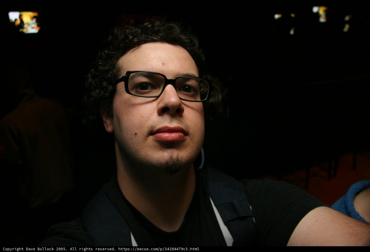 Dave B's Portrait with Glasses