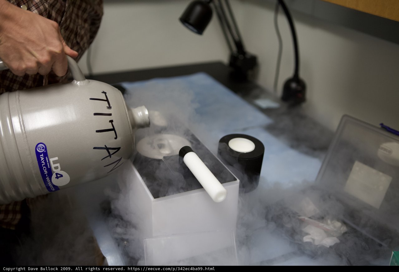Pouring Water in Container
