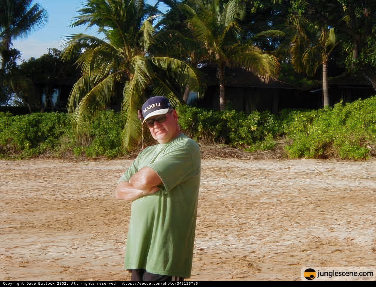 Relaxing on the Sandy Shore